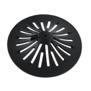 Filtre universel en silicone éco-responsable noir, Ø 110mm