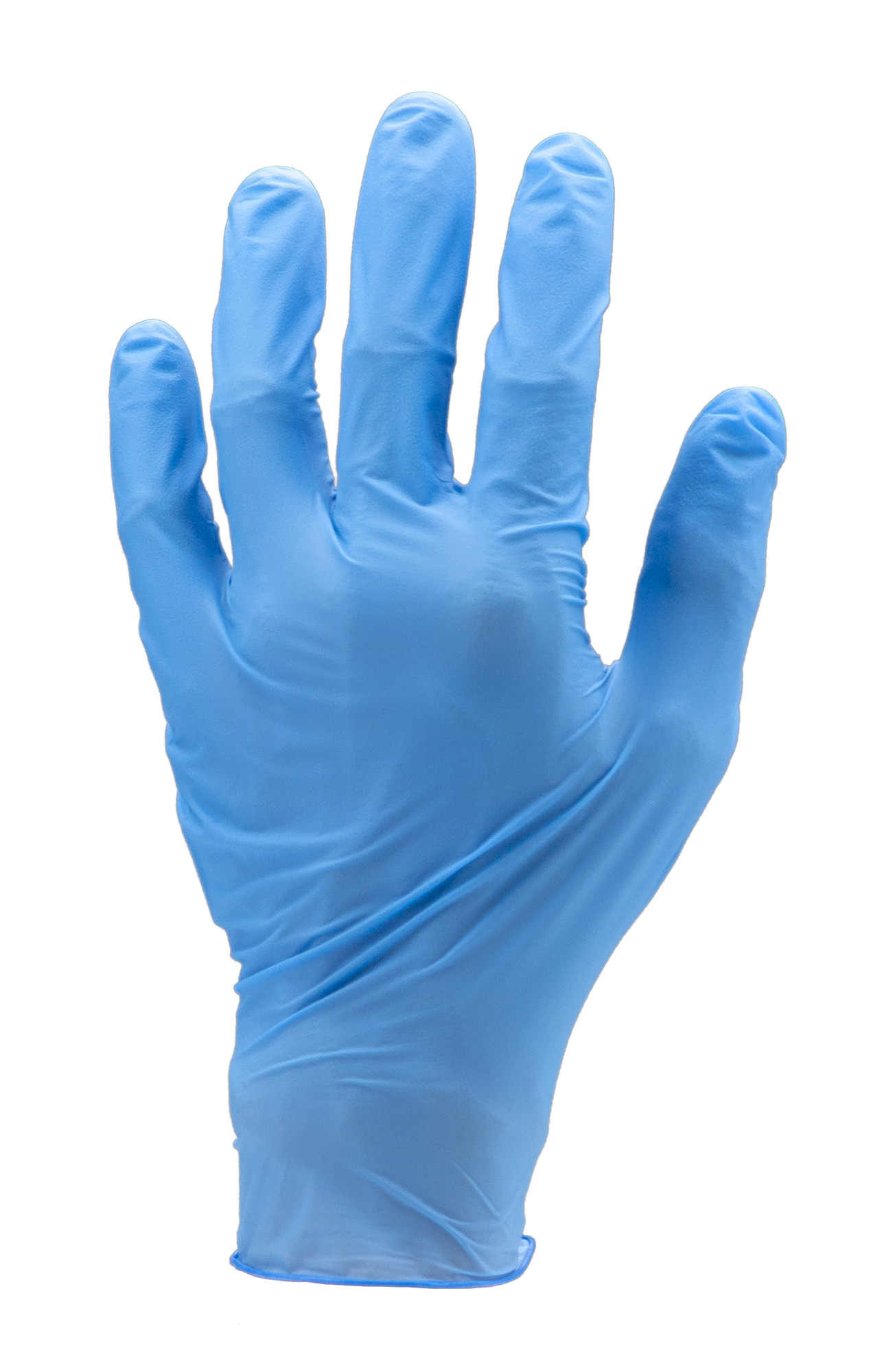Gants nitrile non poudré bleu T.S boîte de 100