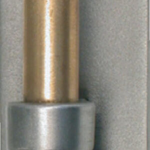 Gond Sur Platine Inox Brossé, Dia. 14 X Ht.100 Mm