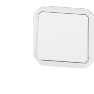 Interrupteur va-et-vient Legrand Plexo™ blanc composable