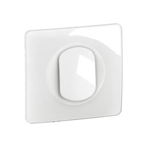 Poussoir simple blanc Legrand Nouveau Céliane™ complet