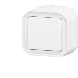 Interrupteur va-et-vient simple Legrand Plexo™ blanc complet