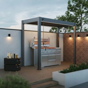 Kit éclairage LED pour pergola BBQ 3 x 1,5 m - éclairage RVB connecté