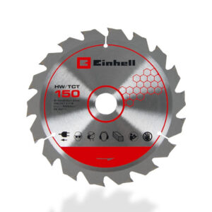 Lame de scie circulaire - 150 x 20 mm - 18 dents - bois et PVC