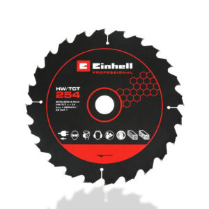 Lame de scie circulaire - 254 x 30 mm - 24 dents - bois et contreplaqué