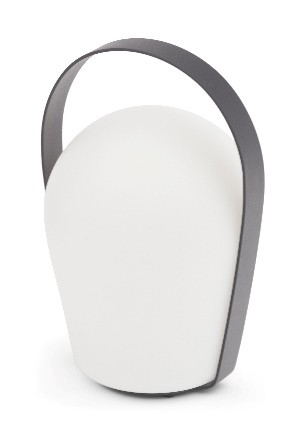 Lampe de table large Bob Loop - 20 x 18 x 29 cm - graphite