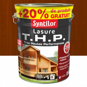 Lasure SYNTILOR Thp +20% 8 ans chêne moyen satiné 6 l