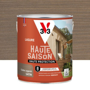 Lasure V33 Haute saison 8 ans cèdre argenté 2.5 l