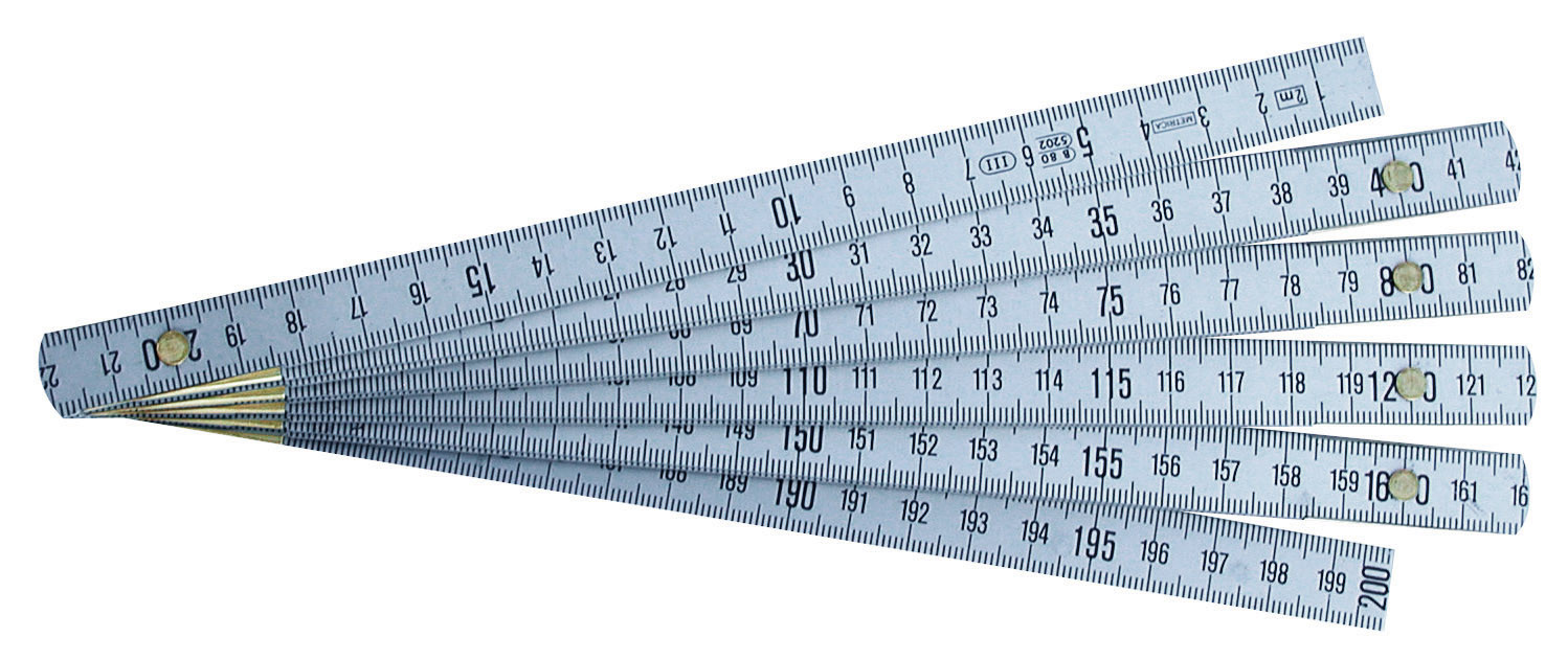 Mesure pliante dural 2m