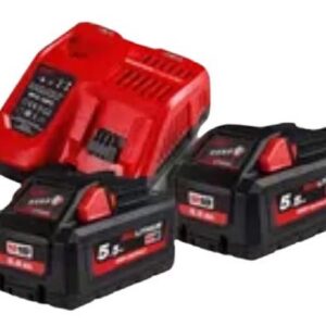 Pack de 2 batteries 18 V M18 HNRG HIGH OUTPUT™ 5,5 Ah+ chargeur M12-18 FC MILWAUKEE 4933464713