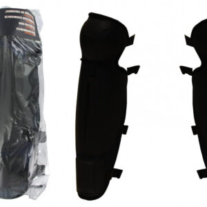 Paire de jambières de protection. Avec attaches clipsables et réglables EN340