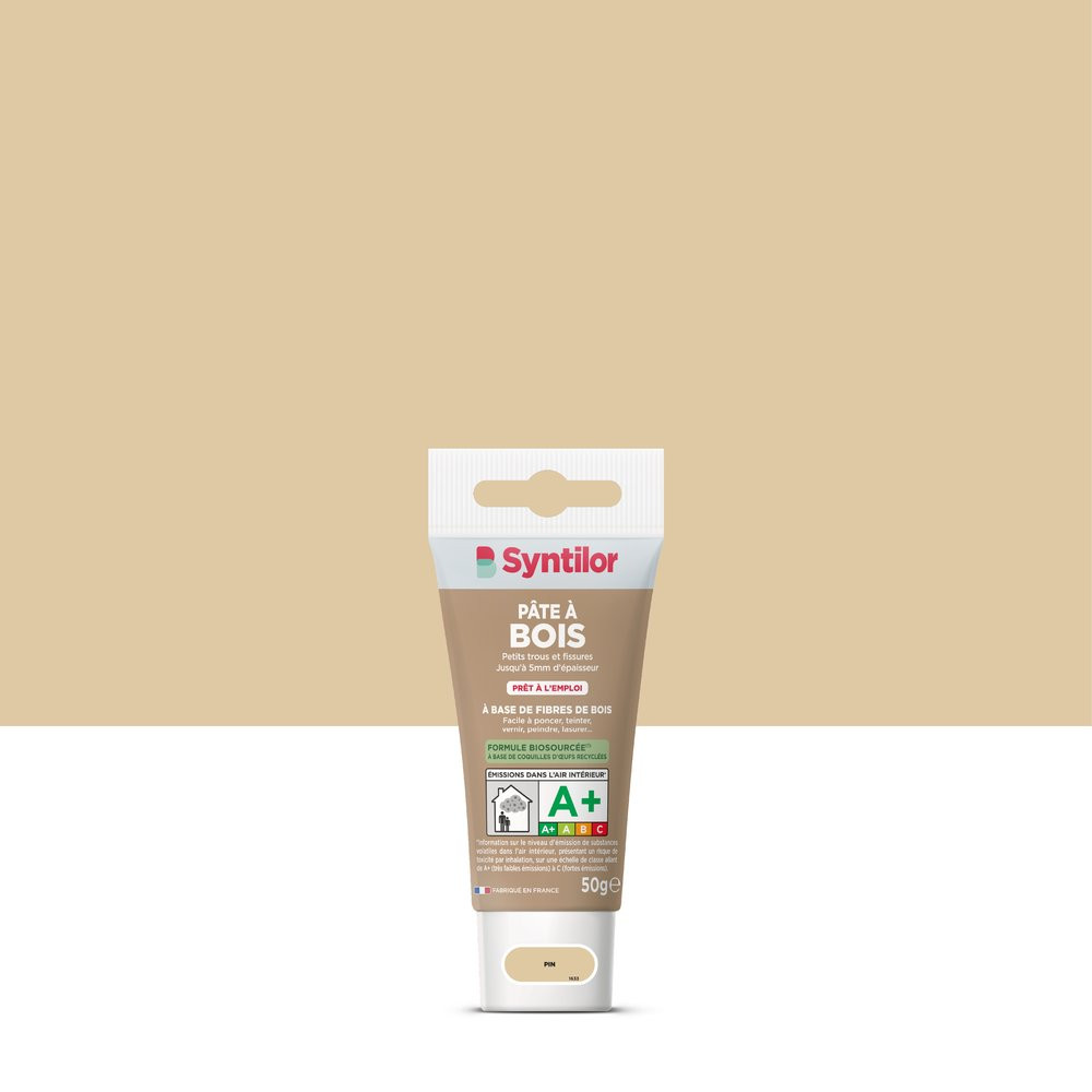 Pâte à bois Biosourcé SYNTILOR pin 50 g
