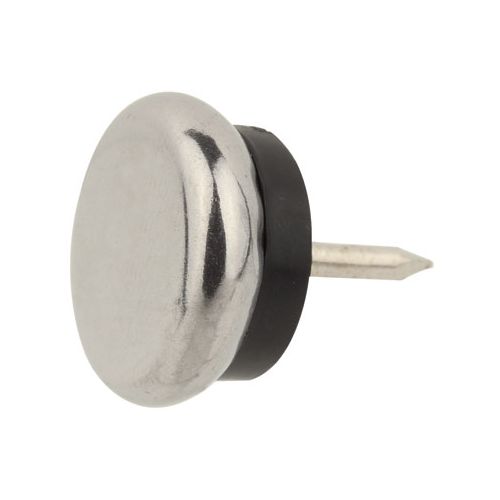 Patin amortisseur 30 mm acier nickelé boîte de 100 CIVIC INDUSTRIE 19614230