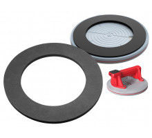 Patin special surfaces irregulieres Patin spécial surfaces irrégulières pour ventouse Techman Ø220 mm
