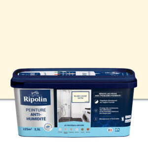 Peinture Antihumidité Rip Etanch, Ripolin Blanc Cassé 2.5 L