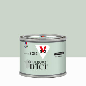 Peinture extérieure bois V33 Couleurs d'ici, vert pastel velours 0.125l