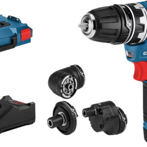 Perceuse-visseuse FlexiClick 12 V GSR 12V-35 FC + 2 batteries 3 Ah + chargeur + coffret L-BOXX BOSCH 06019H3000