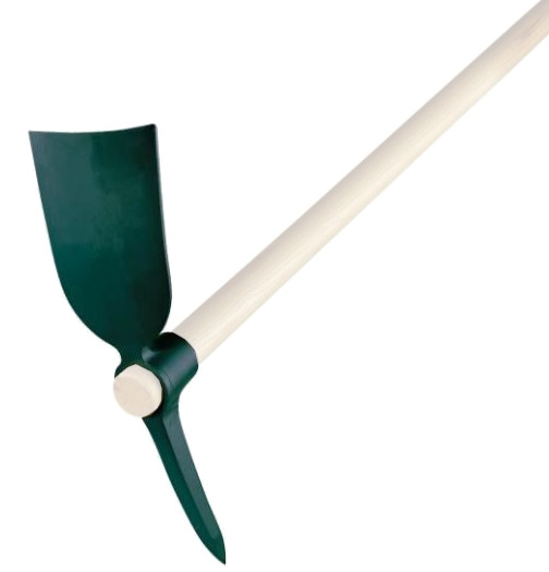 Pioche cantonnier douille ronde 1,5 kg sans manche