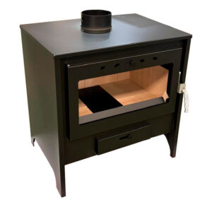 Poêle à bois - AIRE Capri 12,7 kW - rendement 78 % - volume chauffé 315 m³