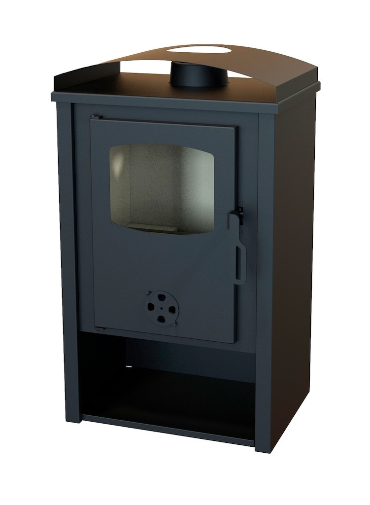 Poêle à bois - AIRE Niza 7 kW - rendement 78 % - volume chauffé 175 m³