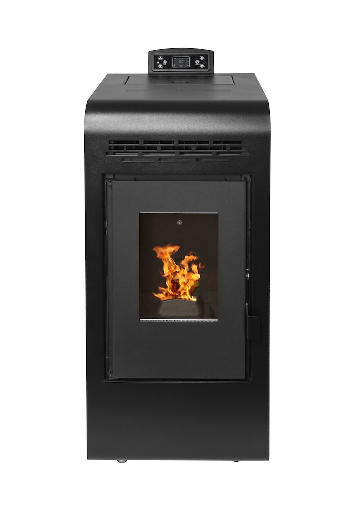 Poêle à granulés - AIRE Power 9 - 8,99 kW - jusqu’à 210 m³ - réservoir 15 kg - blanc