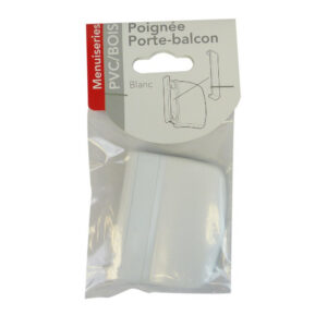 POIGNEE DE TIRAGE POUR PORTE PVC BRILLANT 70X55X10MM