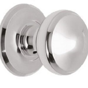 Pommeau de tirage chrome velour VACHETTE 057874