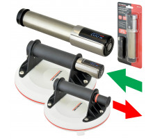 Pompe électrique pour ventouse de levage Ø28 mm - jusqu’à 200 kg - batterie Li-ion