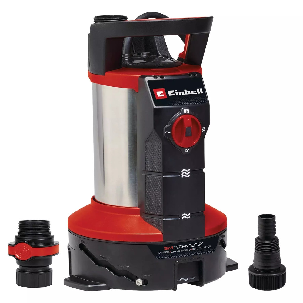 Pompe immergée combinée eaux claires et chargées - GE-DP 7935 NA LL ECO - 790 W - 19 500 l/h - AquaSensor - 3-en-1