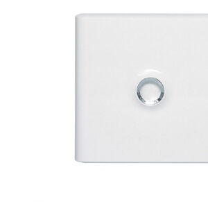 Porte blanche pour coffret 1 rangée Legrand Drivia