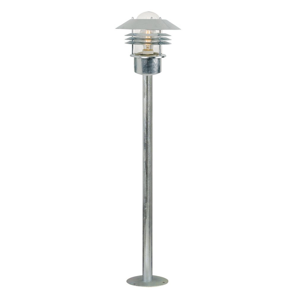 Potelet extérieur e27 max 60W gris Vejers h.82 cm NORDLUX