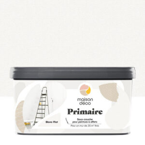 Primaire D'accrochage pour peinture a effet, blanc, 2.500 l