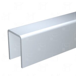 Profil U en alu dimension 25x18mm longueur 3000mm MANTION 1109A/300