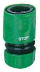 Raccord rapide pour tuyau Ø 19 mm (3/4") avec arrêt auto. de l’eau