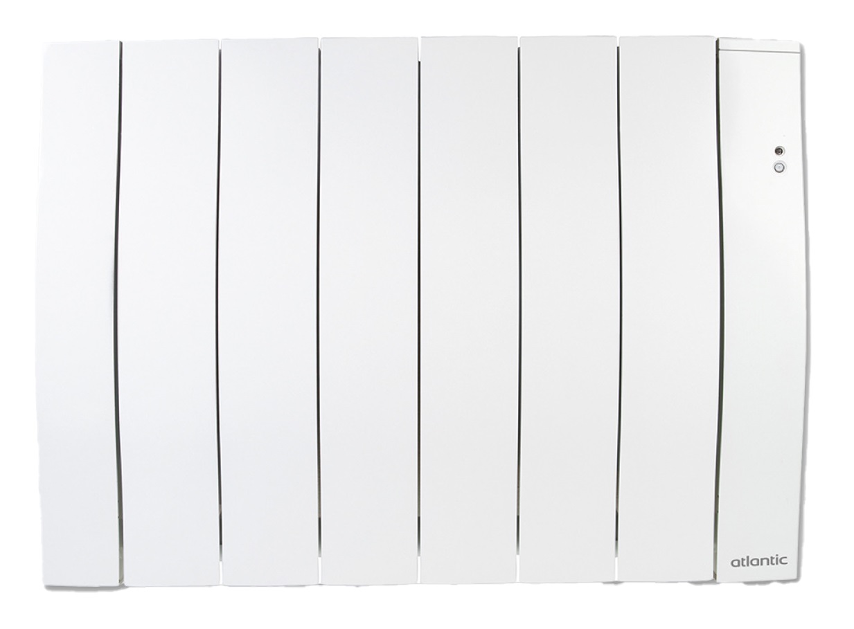 Radiateur Galapagos Néo pilotage intelligent connecté horizontal 1500 W blanc ATLANTIC 500613