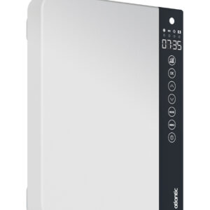 Radiateur sèche-serviettes électrique 1800 W TELIA soufflant blanc ATLANTIC 720109