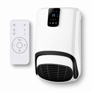Radiateur soufflant mural type split - Ruby PT-1020 - 3 modes - minuterie 24 h - télécommande