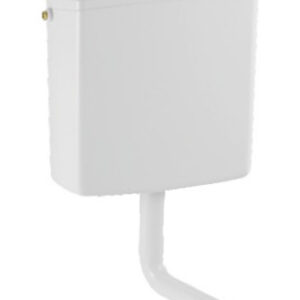 Réservoir apparent blanc AP140 de WC semi-bas simple touche GEBERIT 140.017.11.1