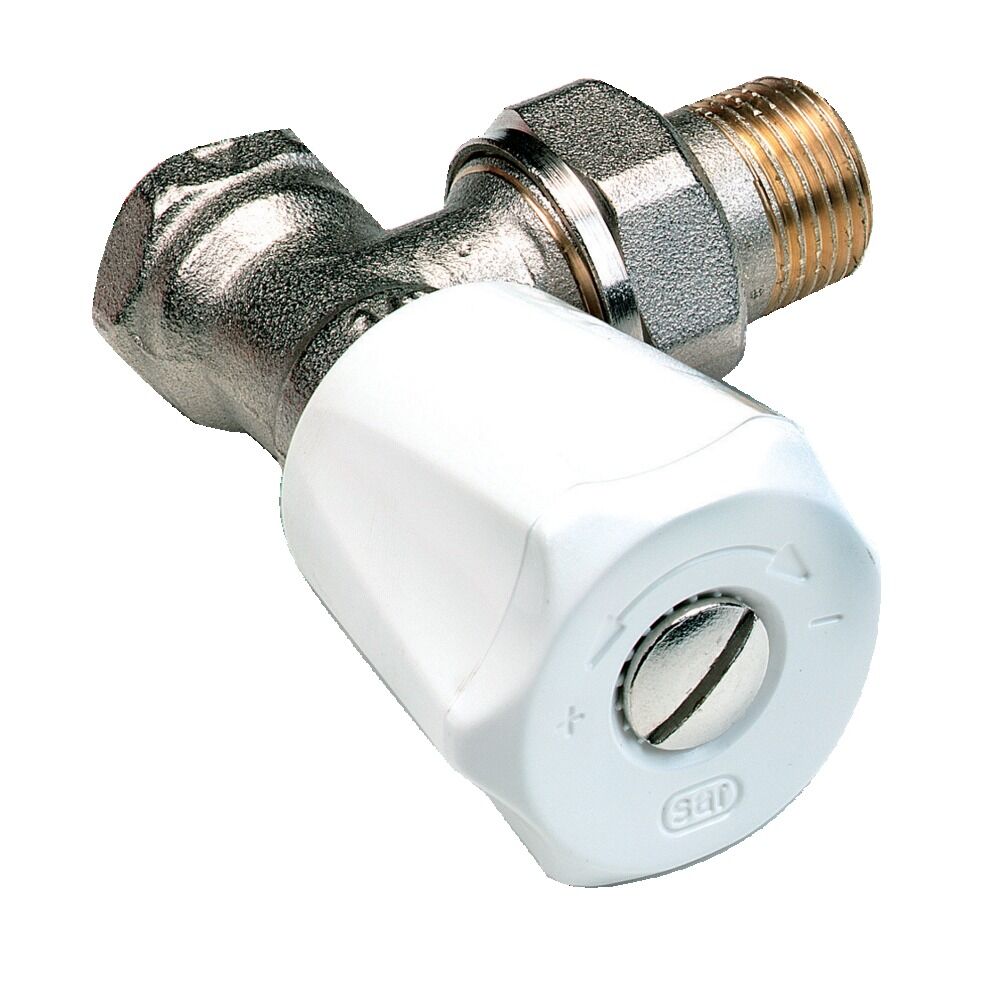 Robinet de radiateur EUROSAR équerre nickelé 3/8'' COMAP 418203