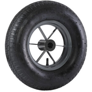 Roue gonflée Twin PF 39 Ø 400 mm - jante métal flasque