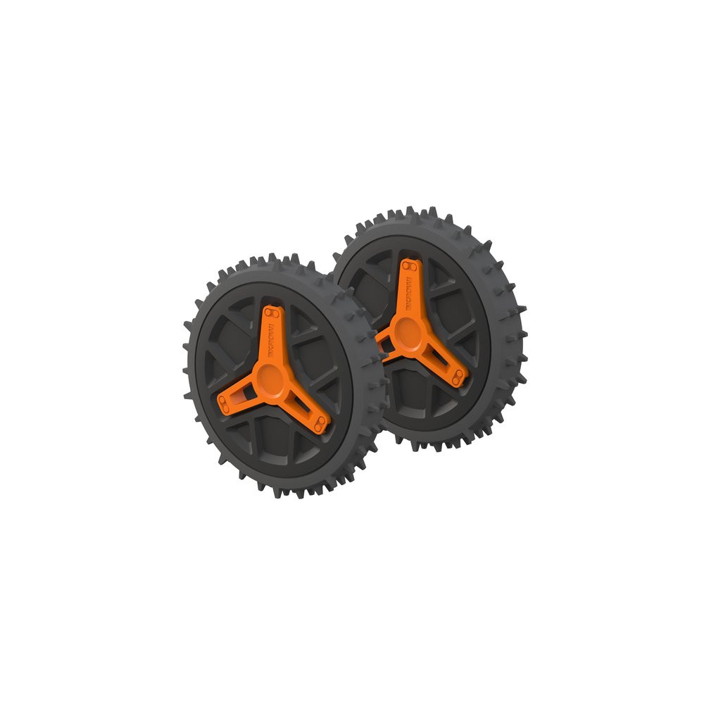Roues tout-terrain pour robot tondeuse WORX VISION CLOUD 2WD modèle L - WA0966
