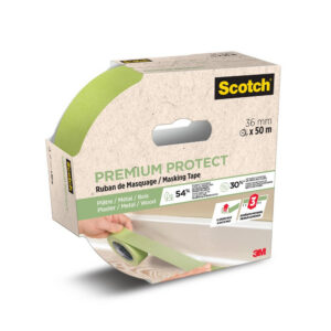 Ruban de masquage SCOTCH l.36 mm x L.50 m premium protect
