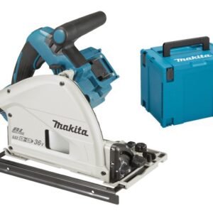 Scie plongeante 36V (sans batterie ni chargeur) + coffret MAKPAC 4 MAKITA DSP600ZJ