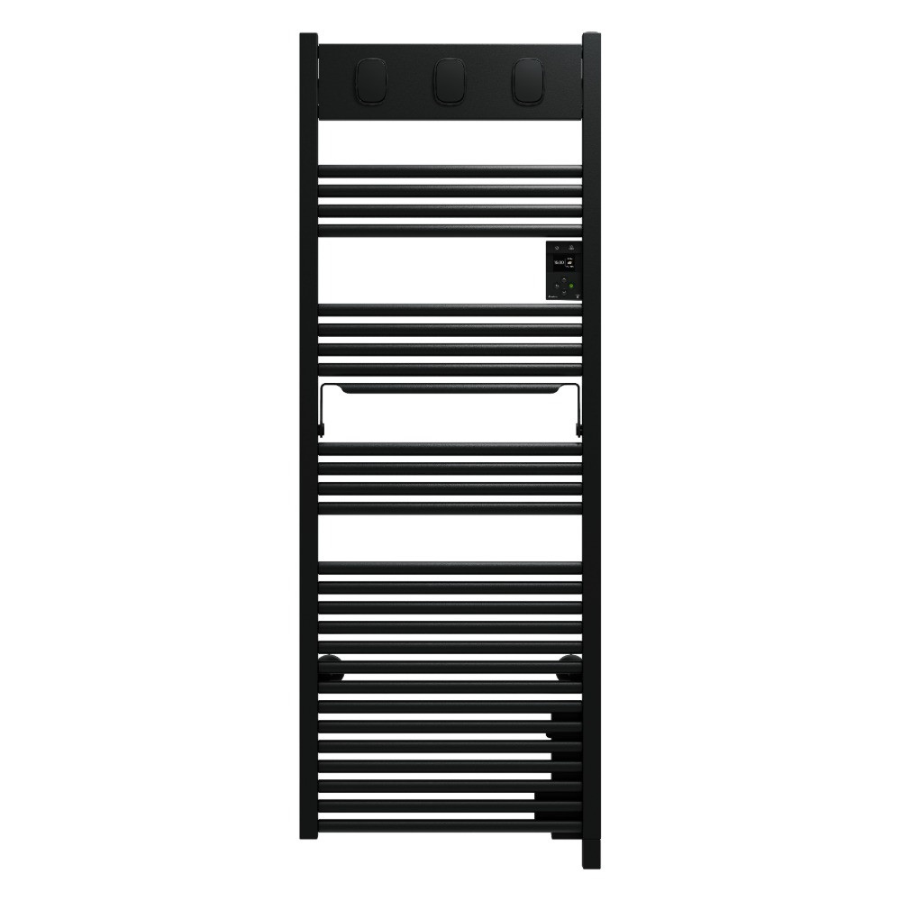 Sèche-serviettes électrique à inertie fluide Marapi 2 750W SAUTER noir