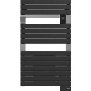 Sèche-serviettes électrique soufflant - ASAMA CONNECTE II - 1500W H.99.5xl.55 cm - Anthracite
