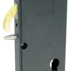 Serrure à mentonnet Modulox noire pour portail coulissant motorisé TIRARD GB592005