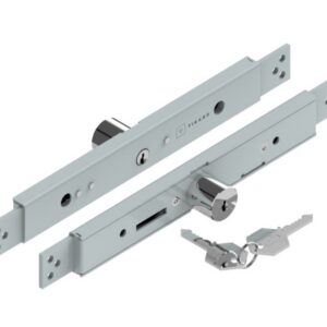 Serrure AE en applique zinguée cylindre 6 mm pour lame 7 à 9 mm TIRARD AE114002