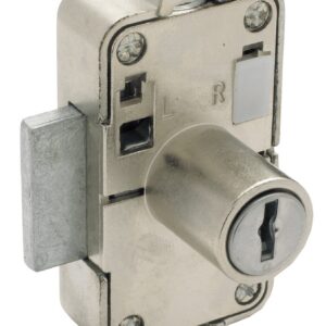 Serrure haut/bas 32800-01/R3 nickelé pêne de 14 mm RONIS 36560