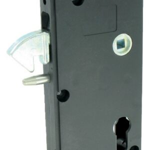 Serrure pour portail coulissant Modulox à pêne levant noire TIRARD GB592004