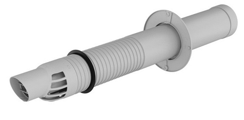 Terminal horizontal ROLUX RENOFIT condensation 60/100 UBBINK 229410